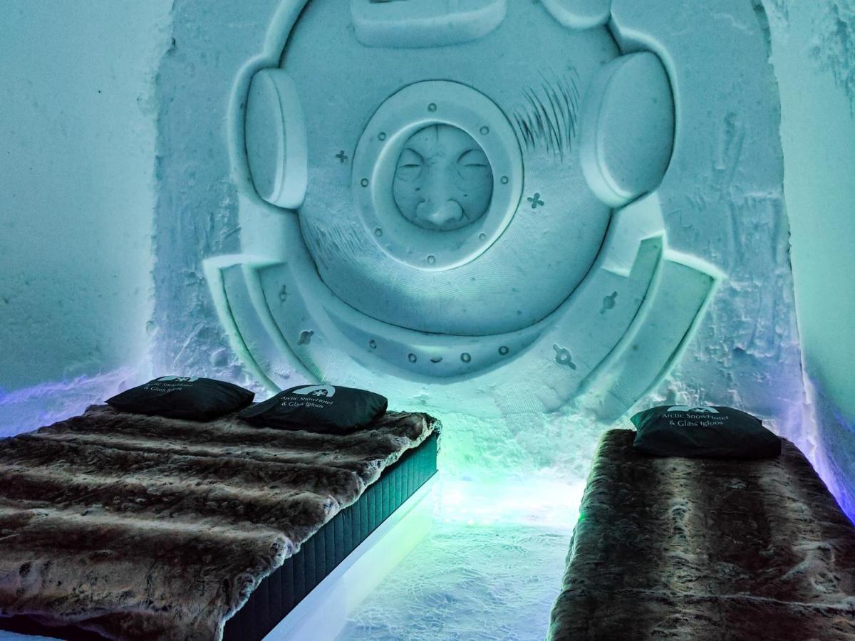 Arctic Snowhotel & Glass Igloos Sinetta Bagian luar foto