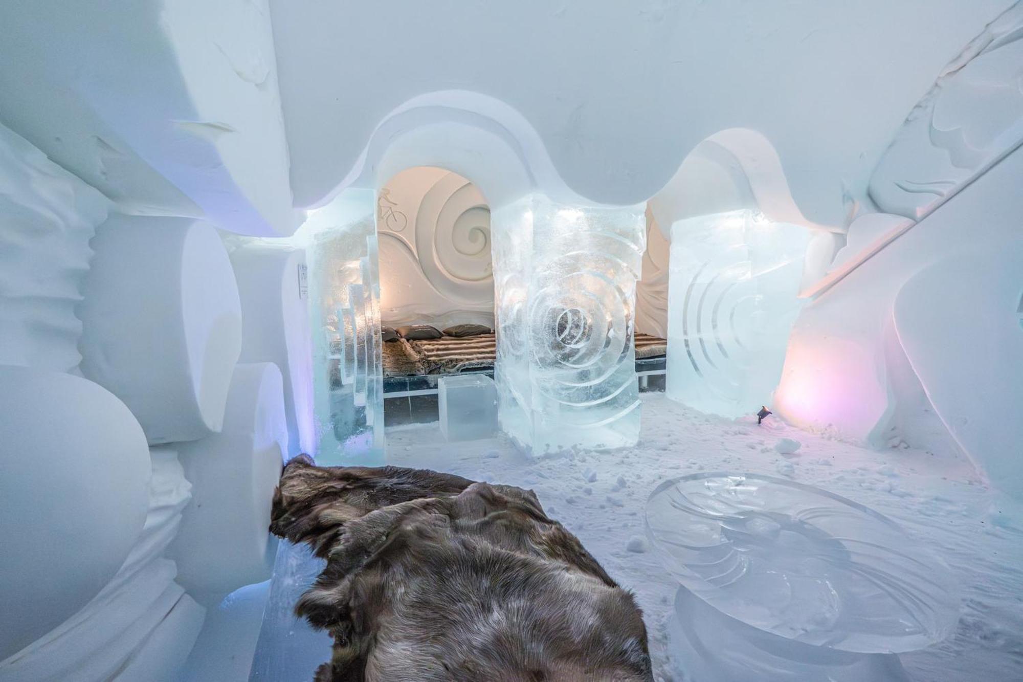 Arctic Snowhotel & Glass Igloos Sinetta Bagian luar foto