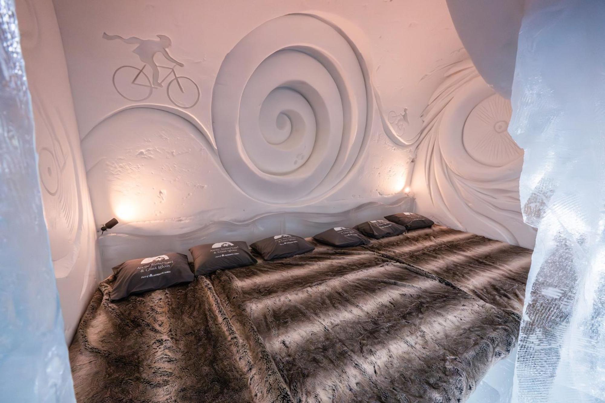 Arctic Snowhotel & Glass Igloos Sinetta Bagian luar foto