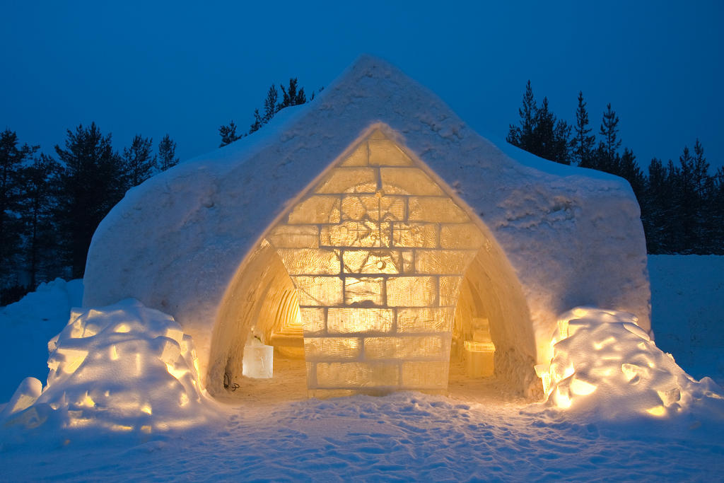Arctic Snowhotel & Glass Igloos Sinetta Bagian luar foto