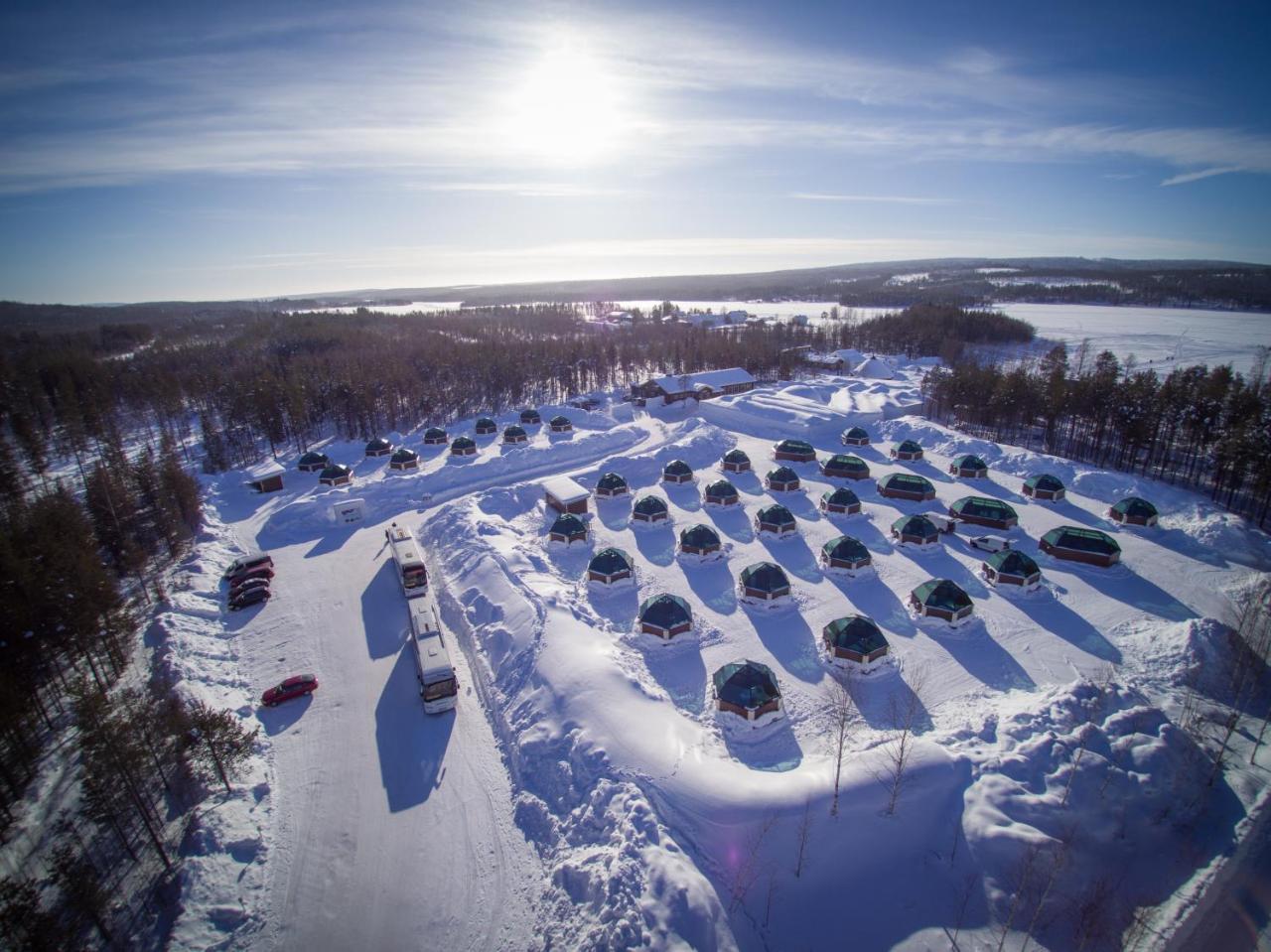 Arctic Snowhotel & Glass Igloos Sinetta Bagian luar foto